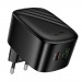Адаптер Сетевой Hoco CS102A USB/Type-C 30W (black) (243837)#2160665