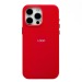 Чехол-накладка ORG SM002 экокожа SafeMag для "Apple iPhone 15 Pro Max" (red) (245556)#2162304