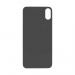 Задняя крышка (стекло) Широкий вырез iPhone XS (Silver)#2181463