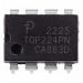 ШИМ-контроллеры POWERIN TOP224PN (DIP-8) ШИМ-Контроллер#2155935