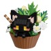 Конструктор - Кошечка в горшочке (black) (244637)#2155963