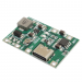 Модули зарядки NONAME TP4056 Модуль зарядки li-ion аккумуляторов сStep-Up DC-DC преобразователем Uвх=5В Uвых=4,3-27В Iзар=1АImax=2А (Type-C)#2156437