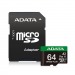 MicroSD  64GB  A-Data Class 10 Speed Plus U3 V30 A2 UHS-I (160/140 Mb/s) + SD адаптер#2156208