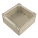 Корпуса пластиковые Bahar BWP-10501-A2 Корпус пластиковый навеснойпрозрачный 120x120x55мм#2162252