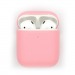 Чехол для APPLE Airpods 2 (силикон, матовый, розовый)#2162426