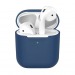 Чехол для APPLE Airpods 2 (силикон, матовый, синий космос)#2162425