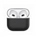 Чехол для APPLE Airpods 3 (силикон, матовый, черный)#2162404