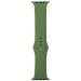 Ремешок для Apple Watch 38mm/40mm/41mm (силикон, оливковый),размер M/L#2157044