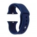 Ремешок для Apple Watch 38mm/40mm/41mm (силикон, темно синий),размер S/M#2156946