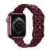 Ремешок для Apple Watch 42mm/44mm/45mm/49mm (силикон, плетение, темно-красный) HOCO WA09#2156991