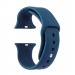 Ремешок для Apple Watch 42mm/44mm/45mm/49mm (силикон, синийкосмос), размер S/M#2156961