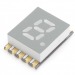 Индикаторы светодиодные NONAME GS-S2811CB (Красный) Цифровойиндикатор SMD 0,2" 1 разряд ОК#2157283