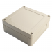 Корпуса пластиковые Bahar BWP-10208-A1 Корпус пластиковый навеснойбелый 126x126x50мм#2162231