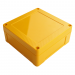 Корпуса пластиковые Bahar BWP-10208-A4 Корпус пластиковый навеснойоранжевый 126x126x50мм#2162229