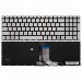 Клавиатура для HP Pavilion 15-eg серебряная с подсветкой (версия 2)#2158840