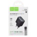 Адаптер Сетевой с кабелем Hoco C158A USB/Type-C 45W (Type-C/Type-C) (black) (243836)#2172875