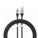 Кабель Baseus CoolPlay Series 100W (Быстрая зарядка) (USB A - USB C) (1m) (Black)#2160155