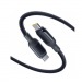 Кабель Baseus PicoGo 240W (USB C - USB C) (Быстрая зарядка) (1m) (Cosmic Black)#2160160