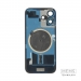 Задняя крышка (стекло) в сборе с рамкой iPhone 16 Оригинал (Black)#2159857