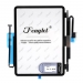 Стекло с тачскрином iPad Pro 11 (2018/2020) PG + OCA (Черный) Feaglet#2181490
