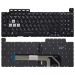 Клавиатура для  Asus TUF Gaming  A15 FA506IC черная с RGB-подсветкой (1-зонная)#2160042