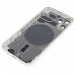Задняя крышка для iPhone 12 mini (белый) в сборе, ориг#2160640