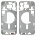 Средняя часть корпуса для iPhone 15 Pro Max (белый), ориг#2162503