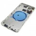 Задняя крышка для iPhone 11 Pro Max (серебро) в сборе, ориг#2160751