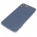 Задняя крышка для iPhone 12 Pro (синий) в сборе, ориг#2160744