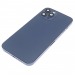 Задняя крышка для iPhone 12 Pro Max (синий) в сборе, ориг#2160736