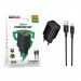 Сетевой адаптер питания BOROFONE BAS82A QC 3.0 USB - Micro (черный)#2162407