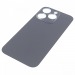 Задняя крышка для iPhone 14 Pro (черный) с широкими отверстиями#2164719