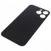 Задняя крышка для iPhone 14 Pro Max (черный) с широкими отверстиями#2164714