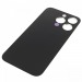 Задняя крышка для iPhone 15 Pro (черный) с широкими отверстиями,ориг#2165026