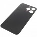 Задняя крышка для iPhone 15 Pro Max (черный) с широкимиотверстиями, ориг#2165020