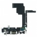 Шлейф для iPhone 15 Pro + разъем зарядки + микрофон (титан), оригинал(снятый)#2162555