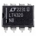 Управление питанием AD LT4320IN8#PBF (DIP-8)/LT4320N8 Контроллермостового выпрямителя на N-MOSFET#2163821