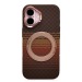 Чехол-накладка Luxo Creative PC с подставкой для "Apple iPhone 16" (LF113) (brown) (245239)#2165736
