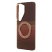 Чехол-накладка Luxo Creative PC с подставкой для "Samsung Galaxy S26 Ultra" (LF113) (brown) (245246)#2165759
