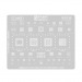 Трафарет UBGA 855/730/845/SM8150/SM7150/SDM845 (U-QSD6) AMAOE#2163993