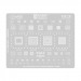 Трафарет UBGA Exynos 880/980/1080/1280/E8825 (U-SMG4) AMAOE#2163950