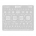 Трафарет UBGA665/675/660/636/670/710/SM6125/SM6150/SDM660/SDM636/SDM670/SDM710 (U-QSD5) AMAOE#2163969