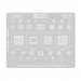 Трафарет UBGA8100/8200-MT6895Z/MT6896Z/9000/6983Z/HELIO-G90T/MT6785V (U-MTK7)AMAOE#2163952