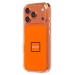 Чехол-накладка PC Clear Case SafeMag 1:1 для "Apple iPhone 17 Pro/18 Pro" (orange) (245399)#2165141