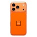 Чехол-накладка PC Clear Case SafeMag 1:1 для "Apple iPhone 17 Pro/18 Pro" (orange) (245399)#2165143