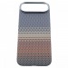 Задняя накладка для iPhone 17 Air (противоударная, кевларовая,поддержка MagSafe, защита от отпечатков пальцев), коричнево-красный(Full Case)#2163726