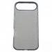 Задняя накладка для iPhone 17 Air (ультратонкая, защита от отпечатковпальцев, силиконовая), прозрачно - черная (Guardian) (Full Case) KZDOO#2163724