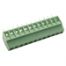 Винтовые клеммники KAIFENG KF120-2.54-12P-1G (Зеленый) Винтовойклеммник на плату 12 конт. шаг 2,54мм 130В 8А#2170919