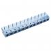 Винтовые клеммники KAIFENG KF301R-5.0-12P-1B (Синий) Винтовойклеммник на плату угловой 12 конт. шаг 5мм 250В 17,5А#2170933