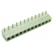 Винтовые клеммники KAIFENG KF350R-3.50-12P-1G (Зеленый) Винтовойклеммник на плату угловой 12 конт. шаг 3,5мм 130В 10А#2170977